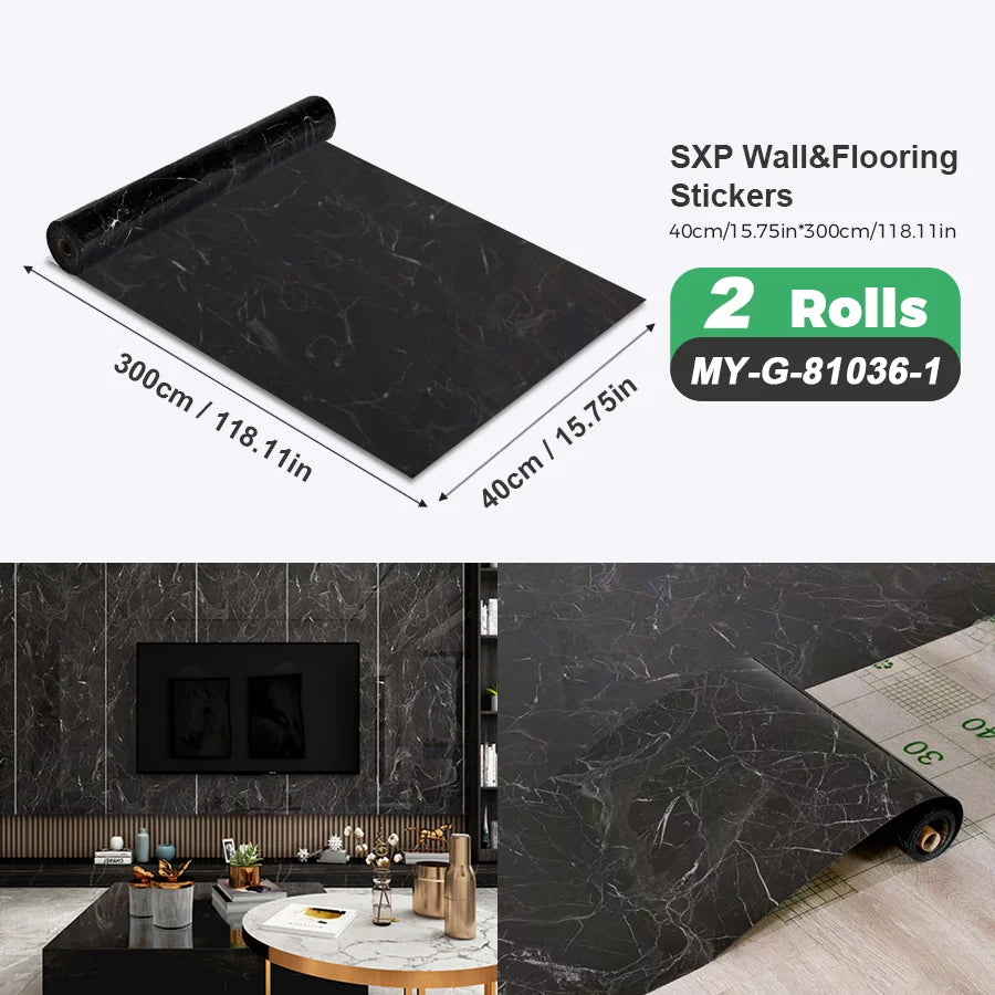 2 Rolls Self-Adhesive Wall and Floor Sticker