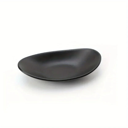 Oval Black Organizer Tray