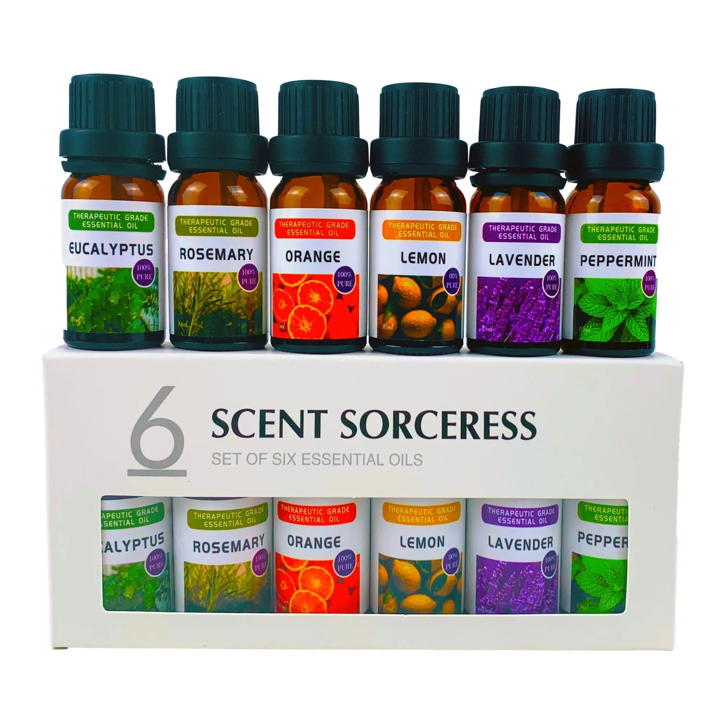 6Pc Aromatherapy Essential Oil Set