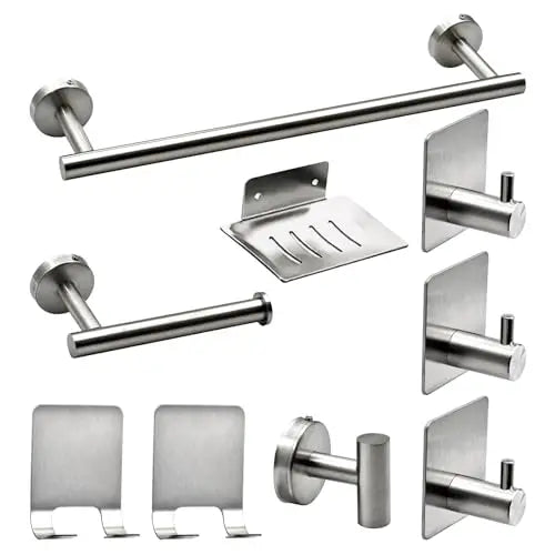 7Pcs Bathroom Towel Rack