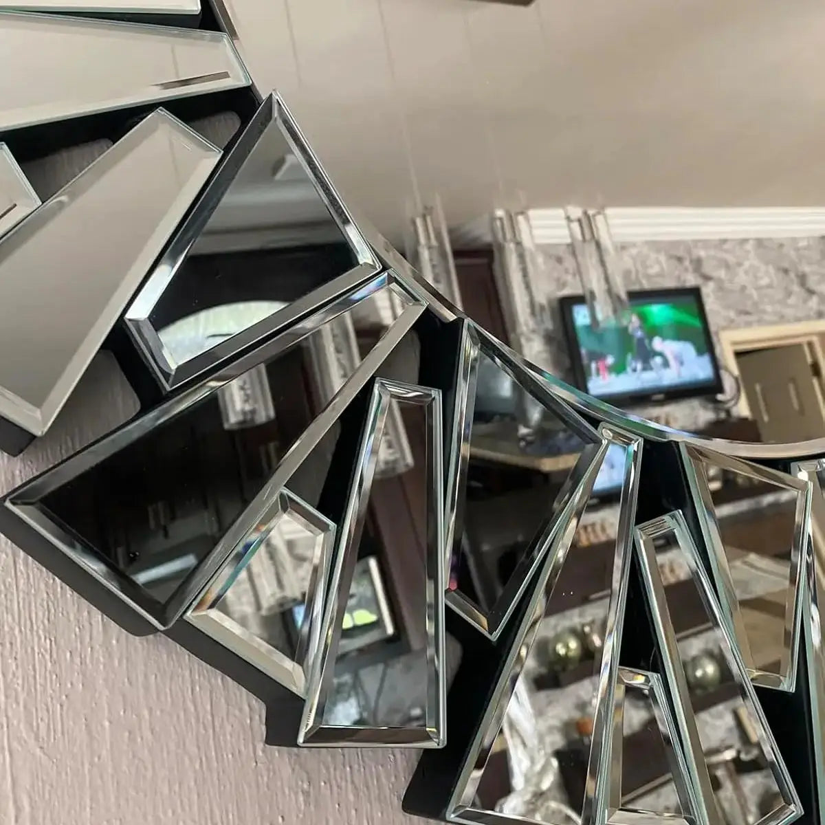 Unique Sunburst Wall Mirror