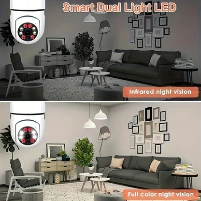 Light Bulb Security Cameras Outdoor Wireless