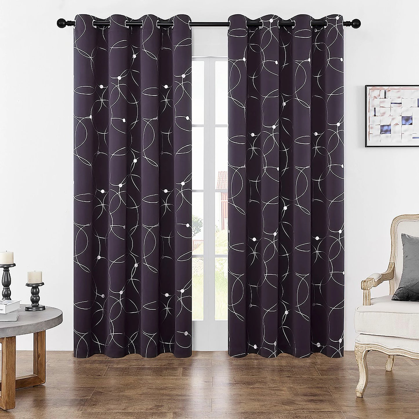 Pack Of 2 Blackout Curtains