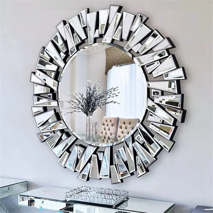 79cm Round Wall Mirror