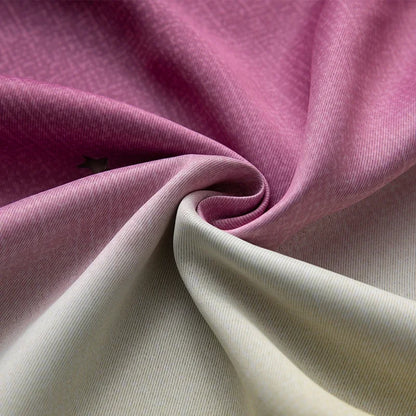 Rainbow Hollow-Out Star Blackout Curtains