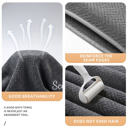 8 Piece Premium Microfiber Towel Set