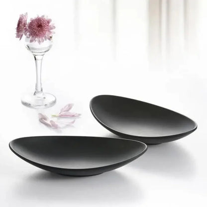 Oval Black Organizer Tray