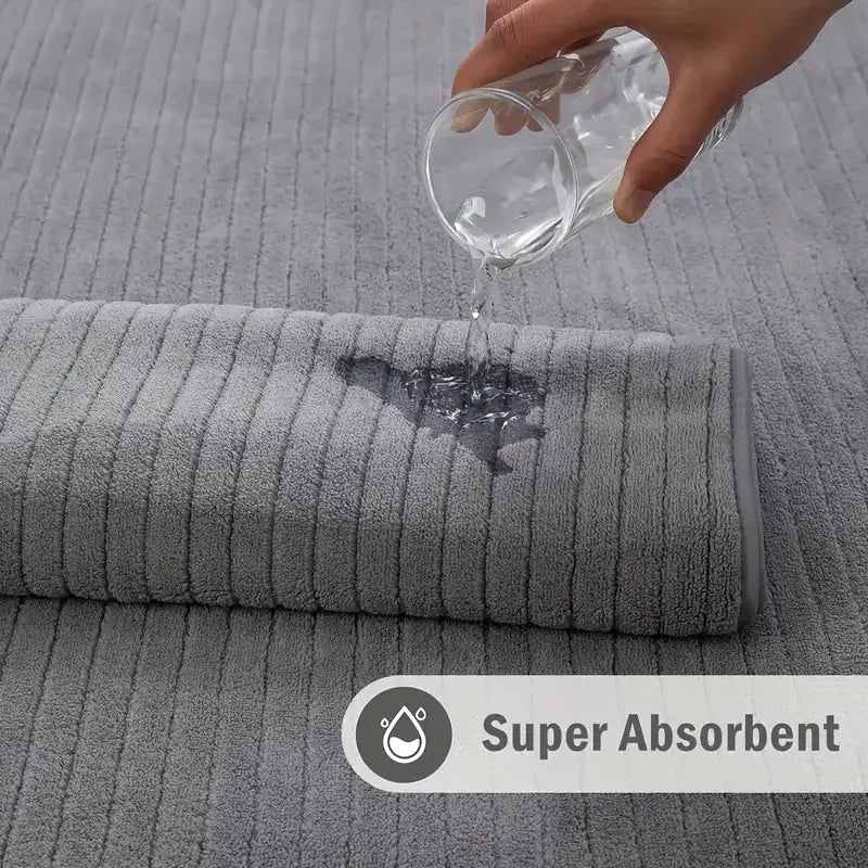 4pcs Oversized Bath Towels Set