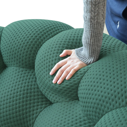 Comfy 3D Knitted Fabric Loveseat
