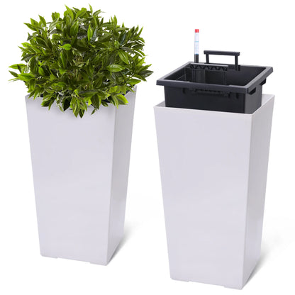 2 PCS 22.4 Inch Tall Planter
