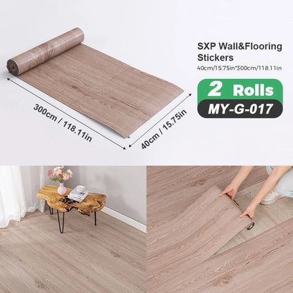 2 Rolls Self-Adhesive Wall and Floor Sticker