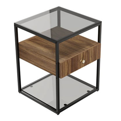 Tempered Glass Side Table