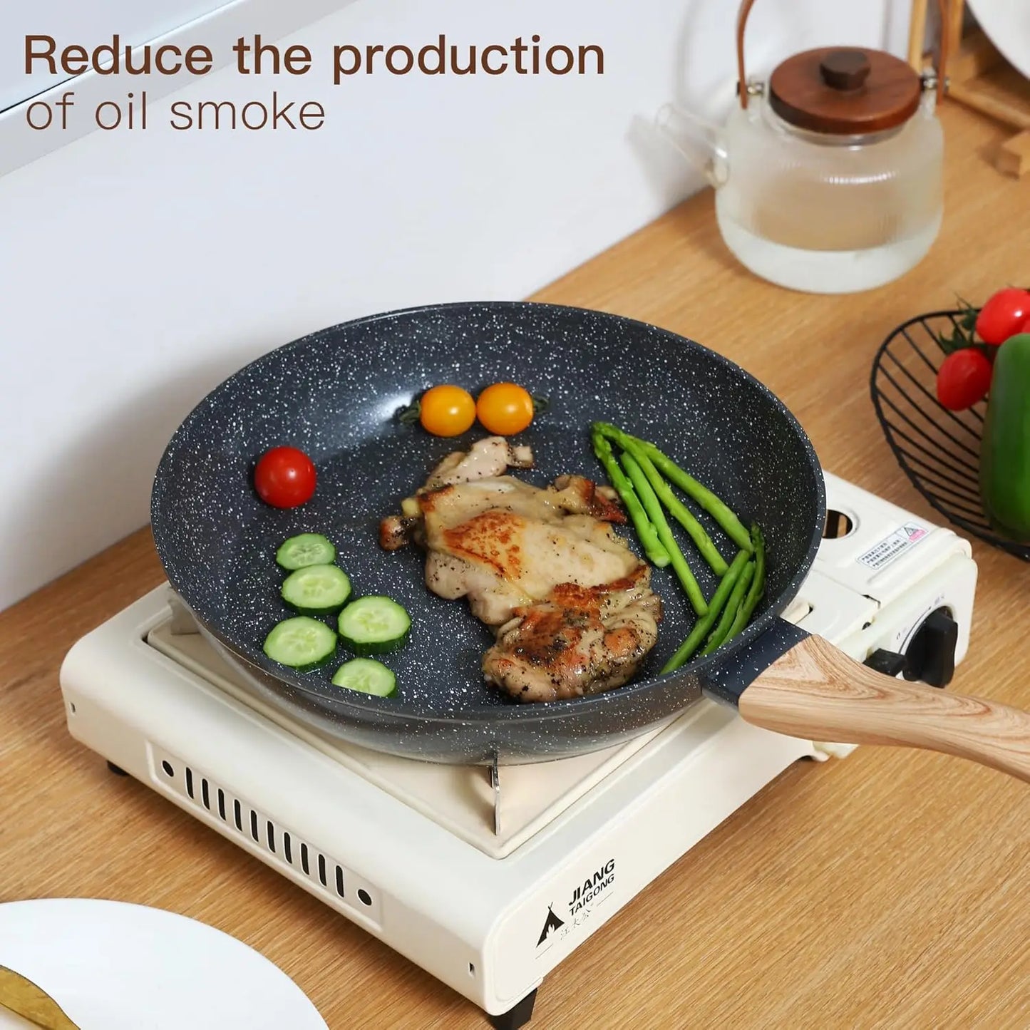 15-Piece Non-Stick Ceramic Cookware Set