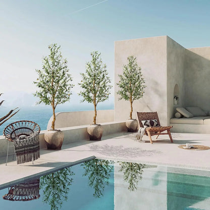 1Pc/2Pcs Artificial Olive Tree