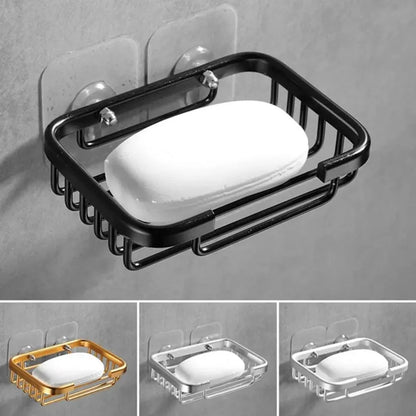 Aluminum Adhesive Soap Dish Holder