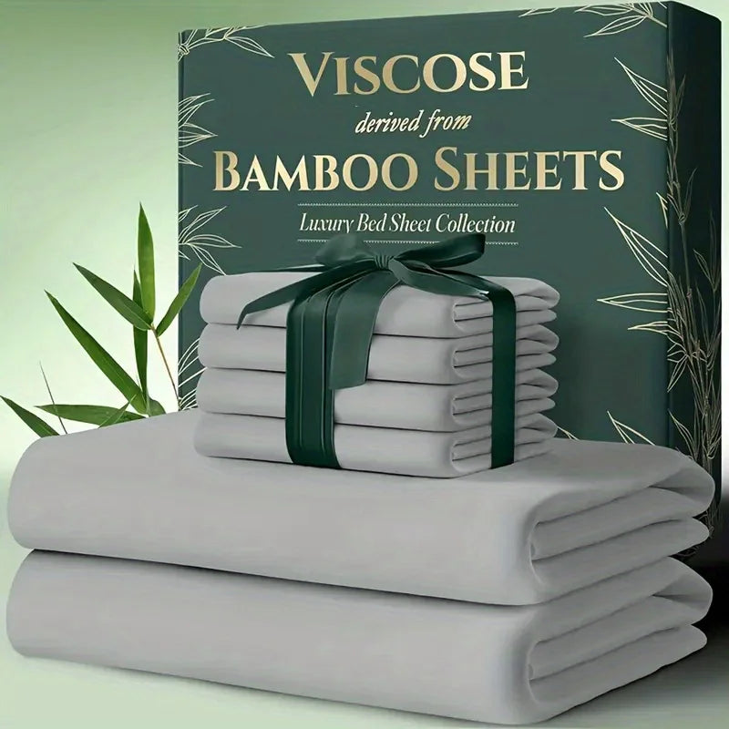 6pc Bamboo Cooling Bed Sheets