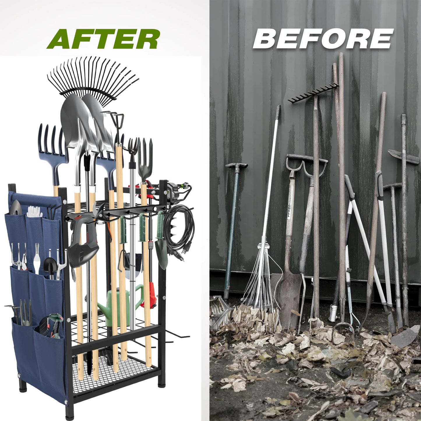 Garden Tool Organizer for Garage
