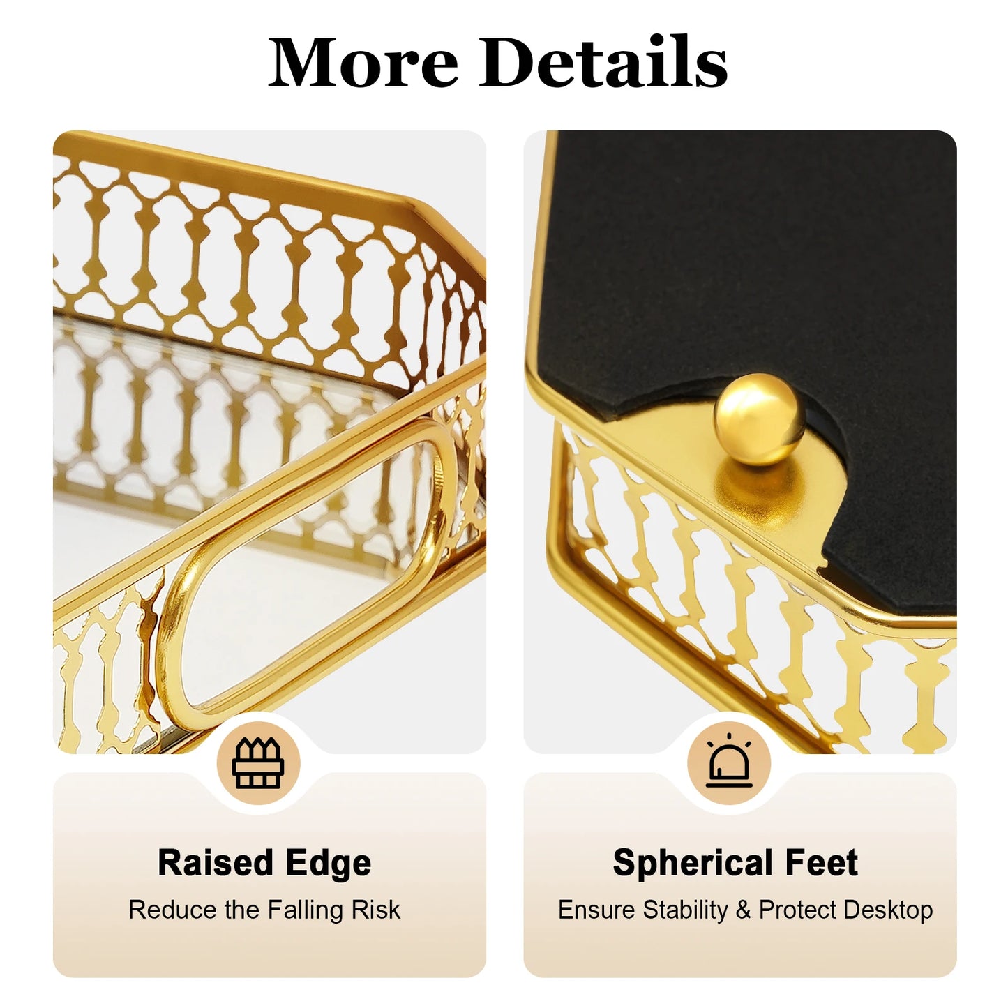 Gold Decorative Tray