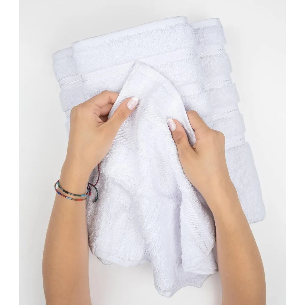 Soft and luxurious 100% Turkish Cotton Bath Towels