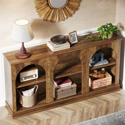 Entryway Table with 3 Tier Storage