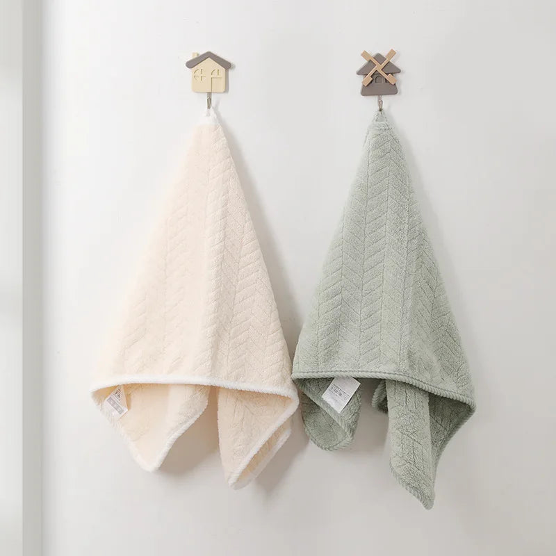 Solid Color Towel Set of 4pcs,