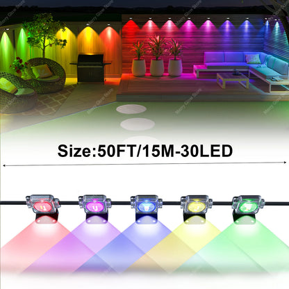 200FT Smart RGBIC LED Eave Lights