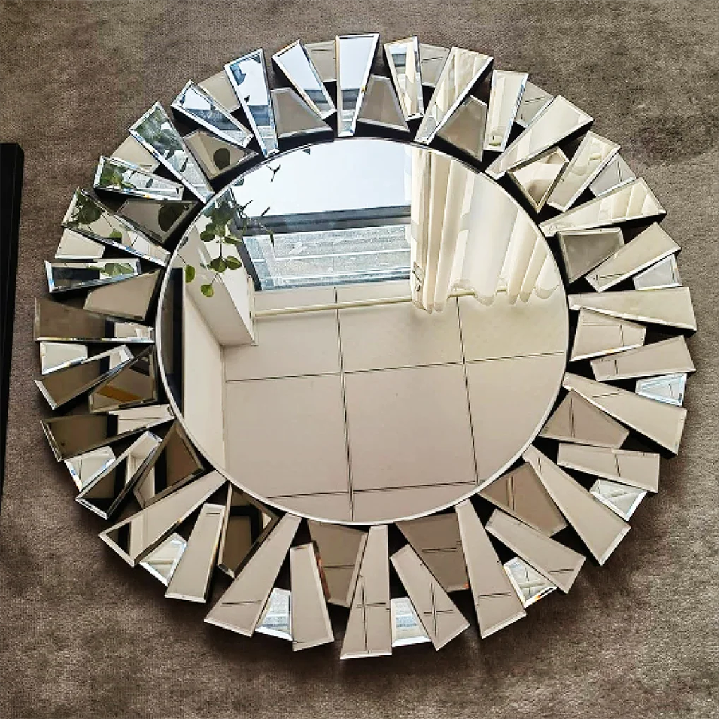 79cm Round Wall Mirror