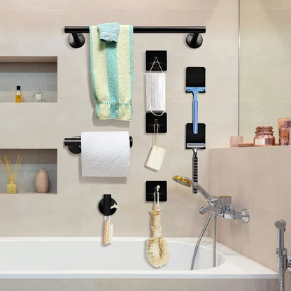 7Pcs Bathroom Towel Rack