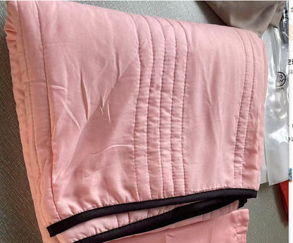 Cooling Seersucker Summer Quilt